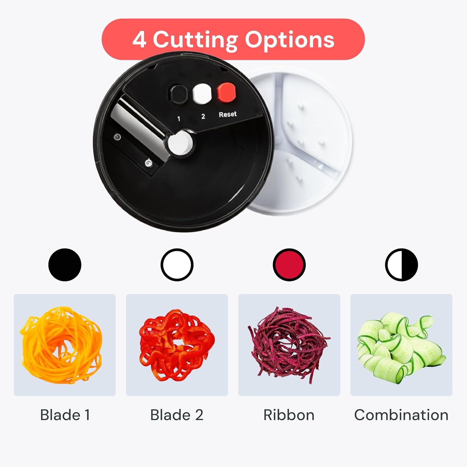 image:imageFullstar Vegetable Spiralizer amp Slicer Veggie Noodle Maker Kitchen Gadget4 in 1