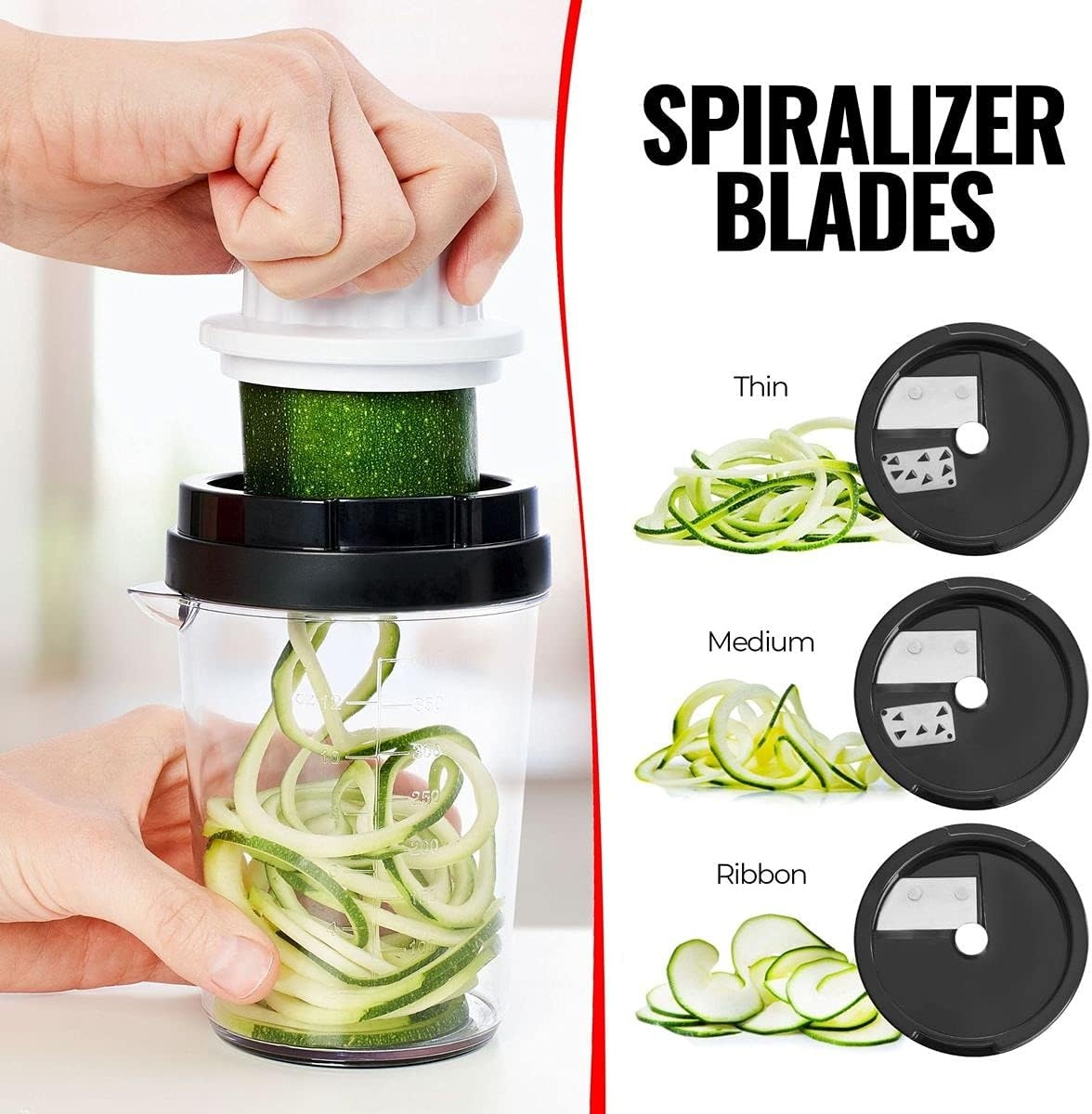 image:imageFullstar Vegetable Spiralizer amp Slicer Veggie Noodle Maker Kitchen Gadget8 in 1