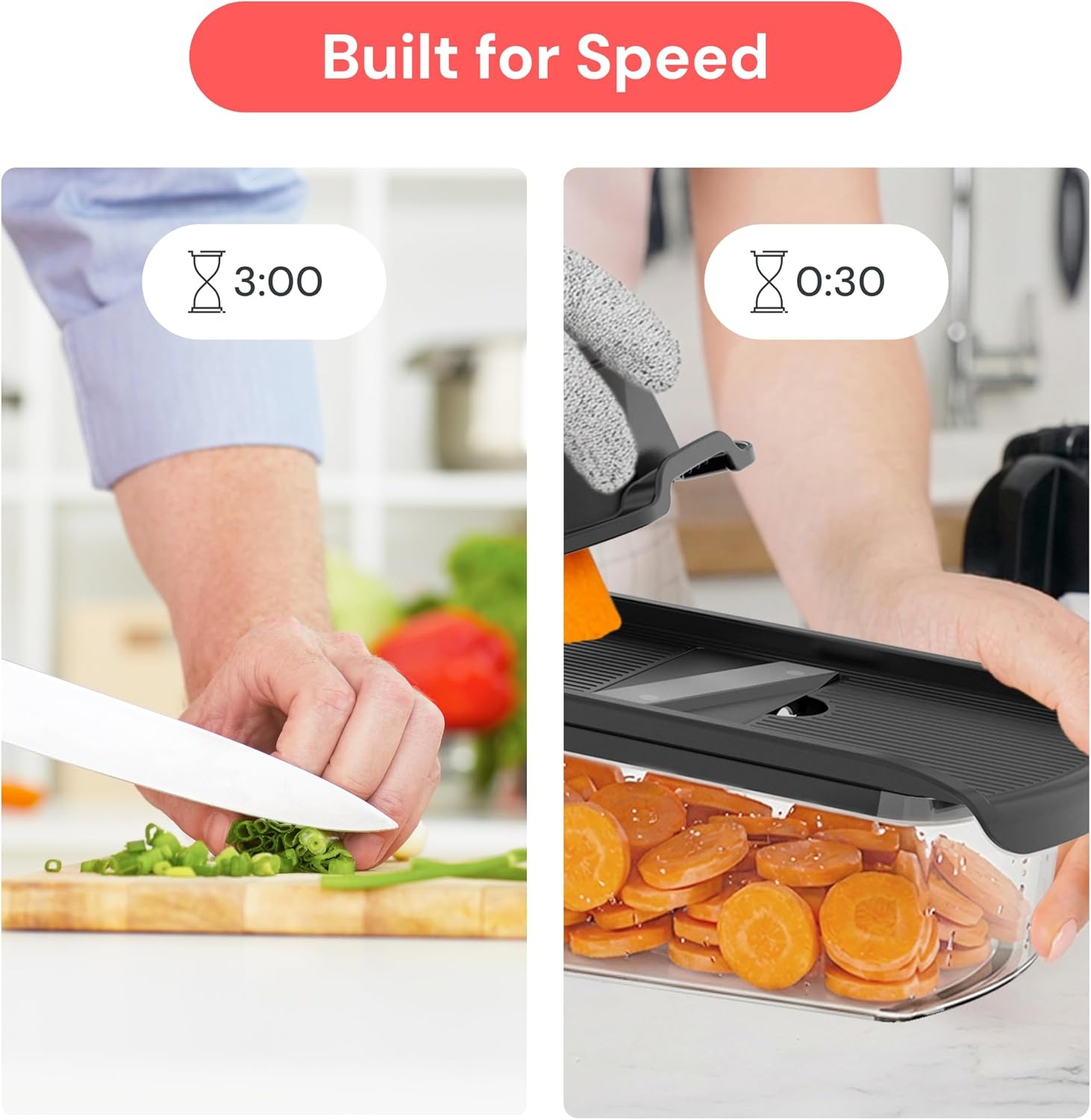 image:imageFullstar Pro Mandoline Vegetable Slicer Grater amp Spiralizer with Container 6 in 1 Fruit Cutter Cheese Grater amp Spiralizer with Safety Gloves Stainless Steel Blades amp Container WhiteBlack