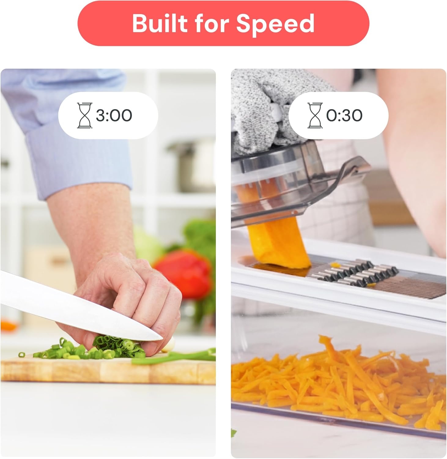 image:imageFullstar Pro Mandoline Vegetable Slicer Grater amp Spiralizer with Container 6 in 1 Fruit Cutter Cheese Grater amp Spiralizer with Safety Gloves Stainless Steel Blades amp Container WhiteWhite