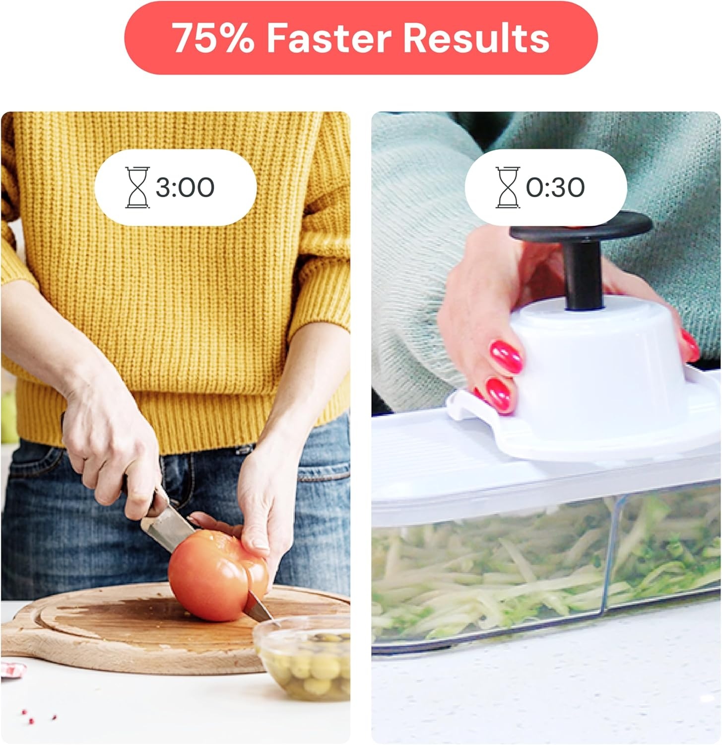 image:imageFullstar Pro Original Vegetable Chopper amp Mandoline Slicer Kitchen Gadget 12 in 1 Veggie Slicer Onion amp Fruit Cutter with Sharp Stainless Steel Blades amp Container AllinOne Meal Prep Tool WhiteWhiteBlack