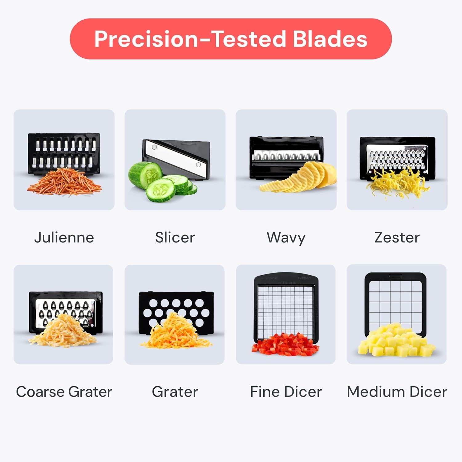 image:imageFullstar Pro Original Vegetable Chopper Kitchen Prep Tool 2 in 1 Veggie Slicer Onion amp Fruit Cutter with Sharp Stainless Steel Blades amp Container AllinOne Food Prep Tool BlackWhite