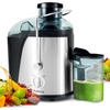 image:imageFullstar Juicer Machines Vegetable and Fruit 400W Compact Juicer 3 Wide Mouth 2Speed Setting Stainless Steel BPAFree Black