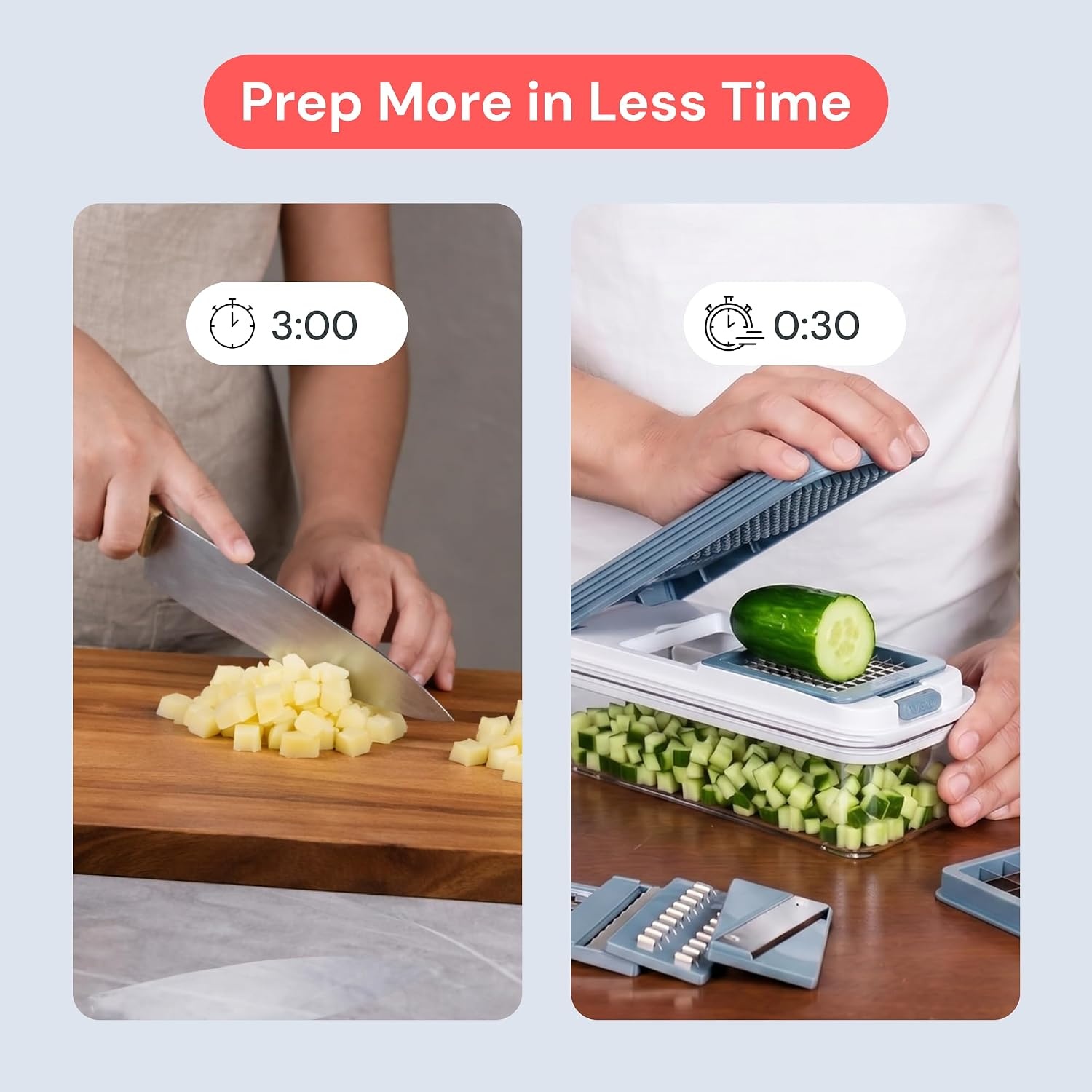 image:imageFullstar Essential Vegetable Chopper amp Mandoline SlicerBlue