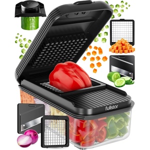 Fullstar Essential Vegetable Chopper & Mandoline Slicer(Black)