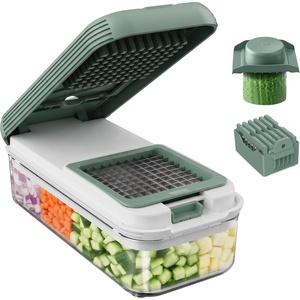 Fullstar Essential Vegetable Chopper & Mandoline Slicer(Green)